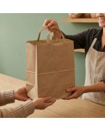 busta-shopper-avana-liscio-ecokbags-in-carta-con-manico-piatto-packservice-22x12x29