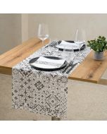 chemin-de-table-en-roleau-jetable-0-4x24-m-predecoupe-30-cm-tnt-airlaid-okay-azulejos-4-pce-stone