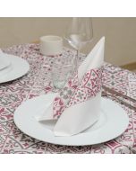 serviette-jetable-40x40-en-airlaid-okay-easy-azulejos-900-pce-bordeaux