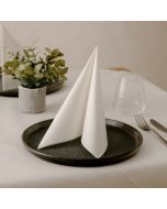 Einweg-Servietten-40x40-Airlaid-Fibracel-White-Weiss