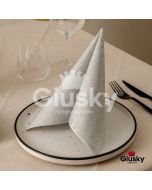 Nonwoven-Disposable-Napkin-40x40-Airlaid-Fibracel-Briz-grey