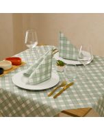 Einweg-Tischdecke-100x100-aus-Airlaid-Fibracel-Guest-Grün