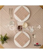 Einweg-Tischdecke-100x100-Airlaid-Fibracel-Spiga-kakao