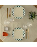 Einweg-Tischdecke-100x100-aus-Airlaid-Fibracel-Color-Einfarbig-Champagne