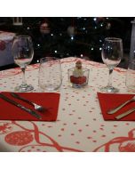 Nappe-Jetable-100x100-Intissé-Airlaid-Fibracel-Feliz-Navidad-100-pce