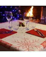 Nappe-Jetable-100x100-Intissé-Airlaid-Fibracel-Frozen-100-pce