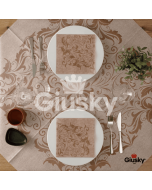 Nonwoven-Disposable-Tablecloth-100x100-Airlaid-Fibracel-Damasco-Beige