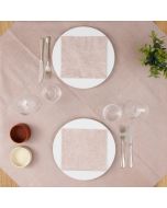 Nonwoven Disposable Tablecloth 100x100 Spunlace Gefix Soft Touch Solid Color 80 pcs