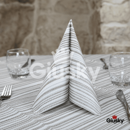 Mank Tovaglioli Airlaid Kalina 40x40 Cm – 50 Pezzi – Simili A Tessuto, Eleganti E Assorbenti – Per Matrimoni, Feste E Gastronomia