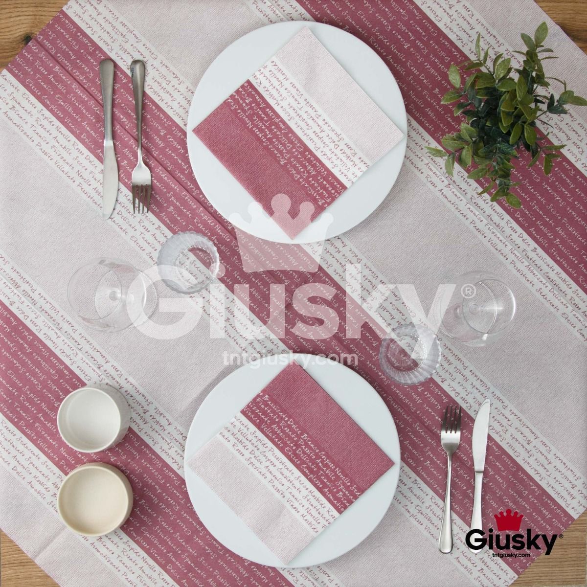 Tovaglie di carta 100x100 cm monouso quadrate colore bianco
