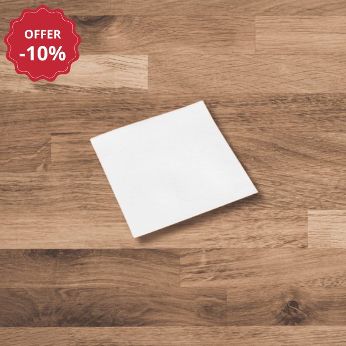 Two-Sheet-Paper-Disposable-Napkin-Packservice-Tissue-White-20x20-3200-pcs-OUTLET