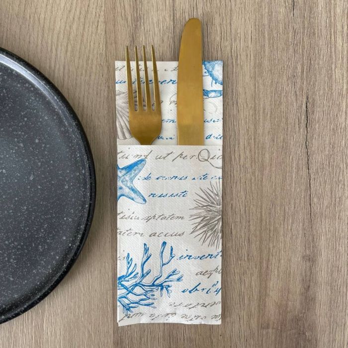 disposable-paper-cutlery-pouch-napkin-40x32-premium-single-ply-okay-vel-one-mediterraneo-1260-pcs-blue