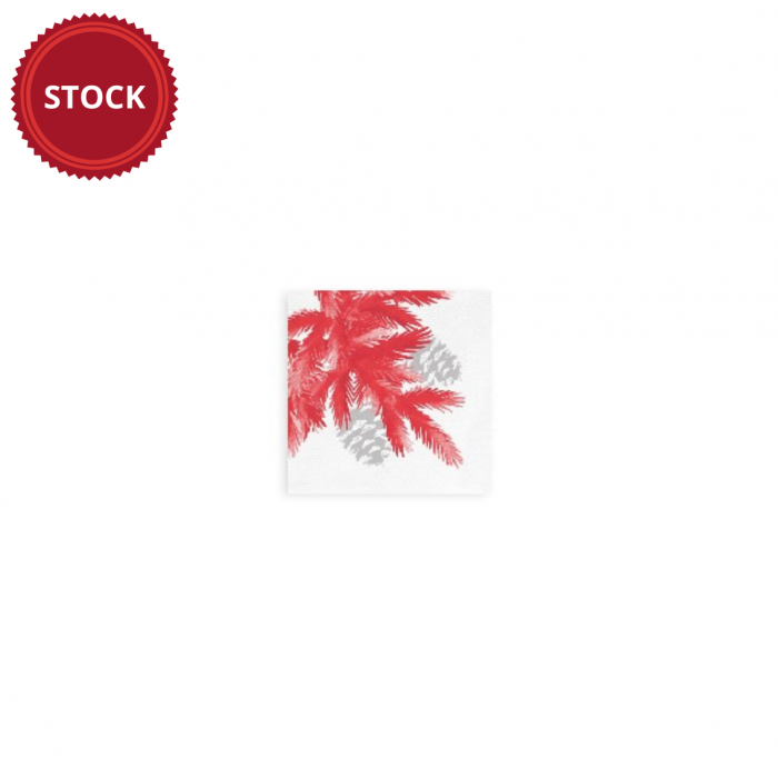 Tovagliolo-24x24-Monouso-Carta-Due-Veli-Packservice-Tissue-Forest-Rosso