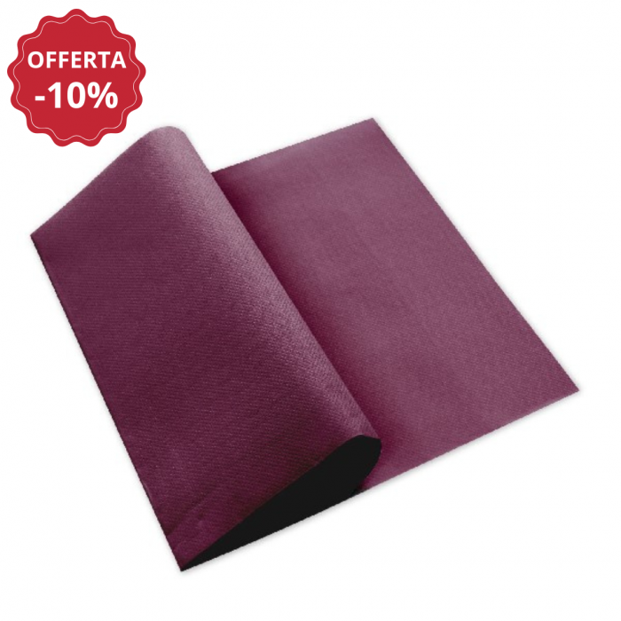 Tovagliolo-TnT-40x40-Monouso-Carta-Due-Veli-Packservice-Color-Tissue-Bordeaux-1100-pz