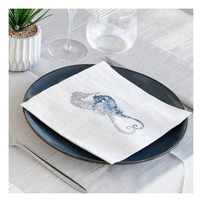 Nonwoven-Disposable-Napkin-40x40-Spunlace-Packservice-Micro-Cavalluccio-800-pcs-pearl