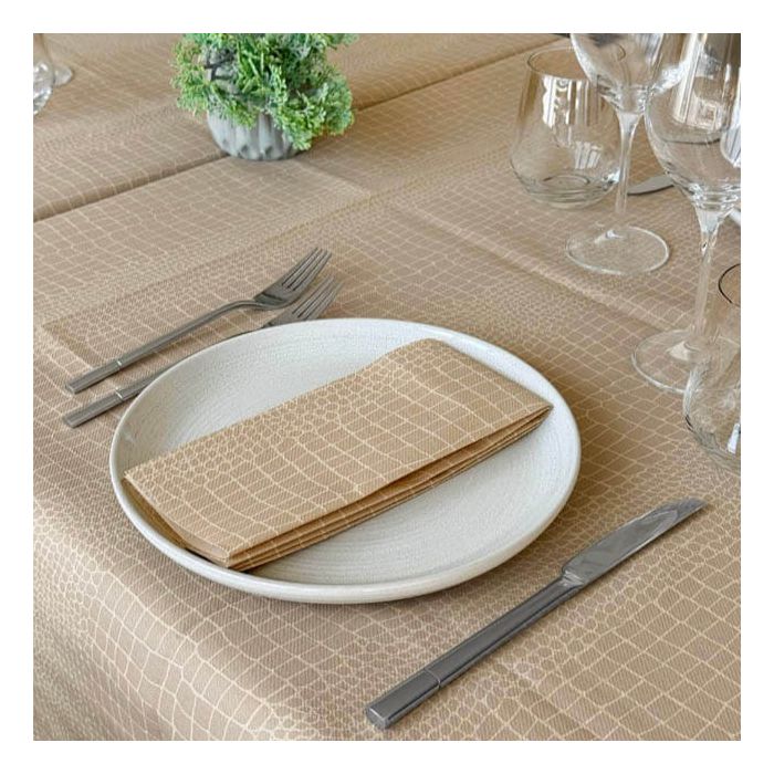 nonwoven-disposable-napkin-40x44-airlaid-packservice-plus-croko-natural-600-pcs