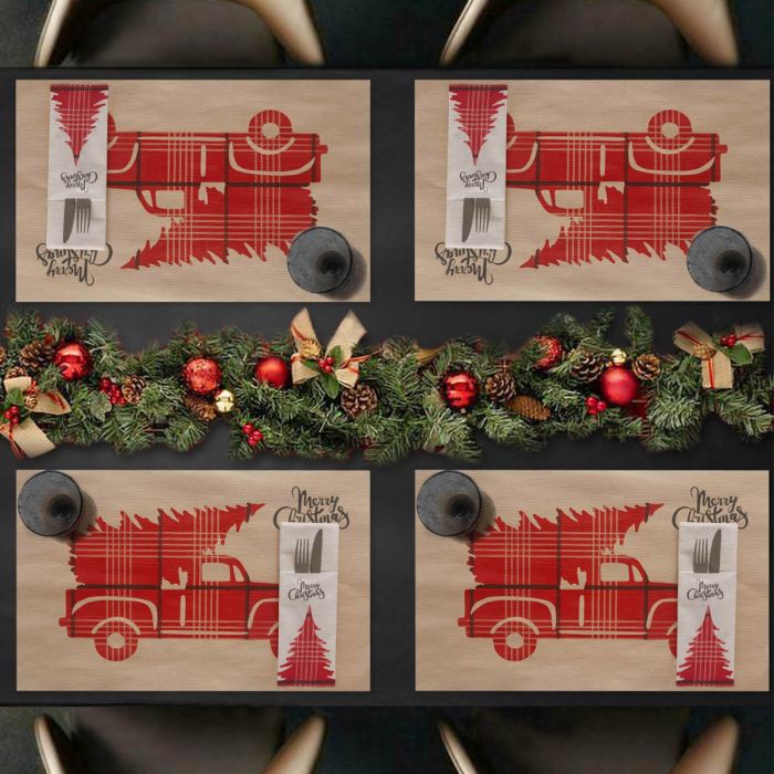 Tovaglietta-30x50-Monouso-Carta-Packservice-Onda-Kilt-Rosso