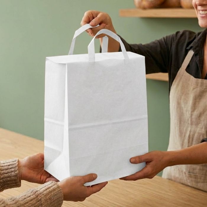 Paper-ecokBags-white-Shopper-flat-handle-Packservice-22x12x29-L2229-00