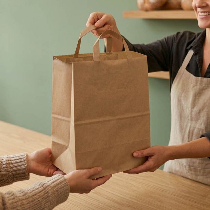 einkaufer-glatt-havanna-ecokbags-aus-papier-mit-flachem-griff-packservice-22x12x29