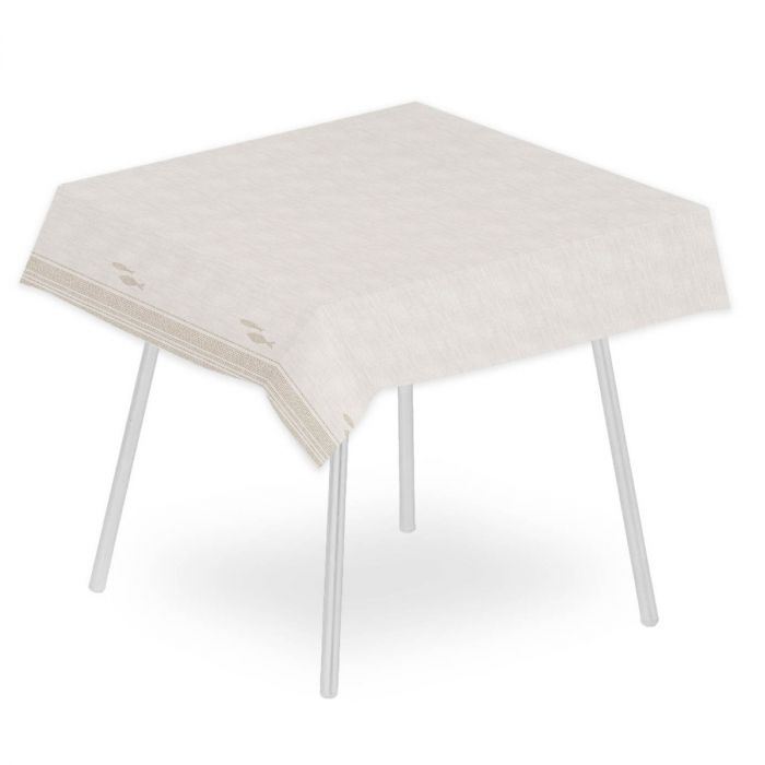 nonwoven-disposable-tablecloth-140x140-spunlace-packservice-micro-saline-50-pcs-gold