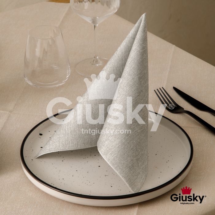 Einweg-Servietten-40x40-Airlaid-Fibracel-Briz-grau