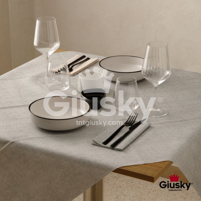 Nonwoven Disposable Tablecloth 100x100 Airlaid Fibracel Briz 100 pcs