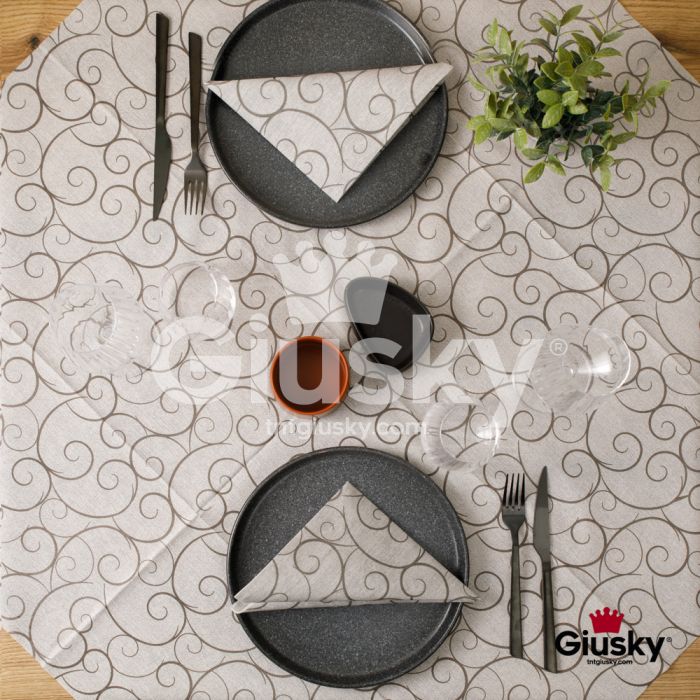 Nappe-Jetable-100x100-en-Airlaid-Fibracel-Giocondo-gris-noir