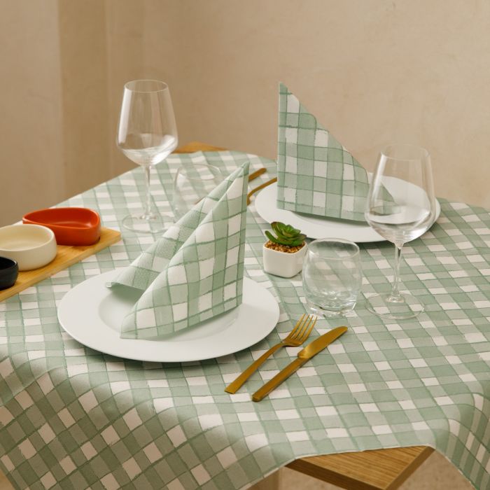 Nappe-Jetable-100x100-en-Airlaid-Fibracel-Guest-Vert