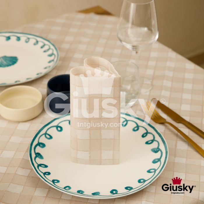 Serviette-Jetable-40x40-Airlaid-Fibracel-Guest-sable