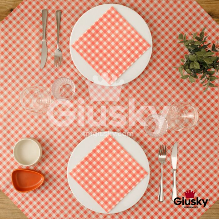 Nonwoven-Disposable-Tablecloth-100x100-Airlaid-Fibracel-Osteria-red