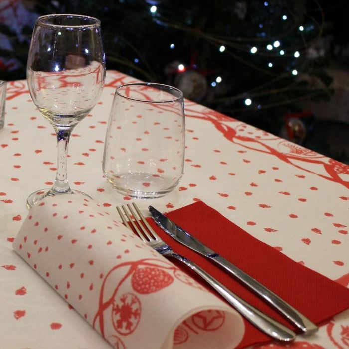 Serviette-Jetable-40x40-Intissé-Airlaid-Fibracel-Feliz-Navidad-800-pce