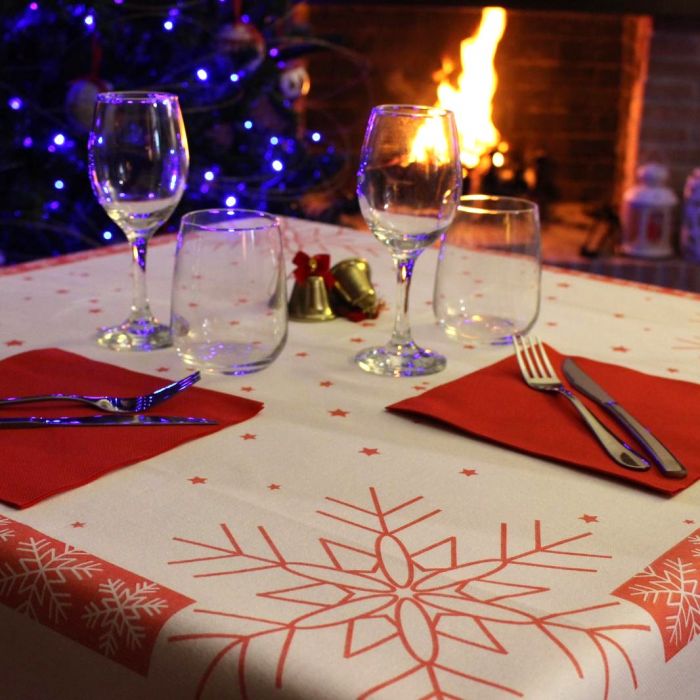 Nappe-Jetable-100x100-Intissé-Airlaid-Fibracel-Frozen-100-pce