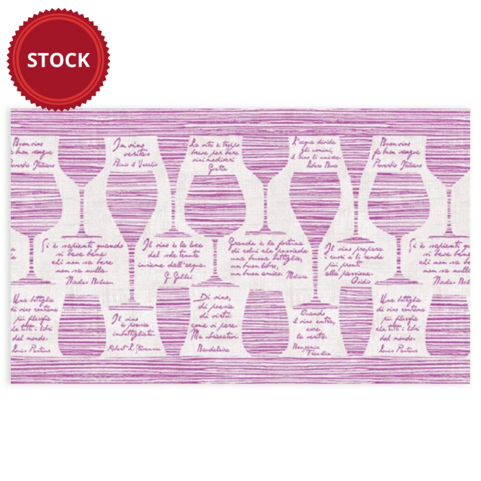 Nonwoven-Disposable-Placemat-30x50-Spunlace-Packservice-Micro-Convivio-Purple