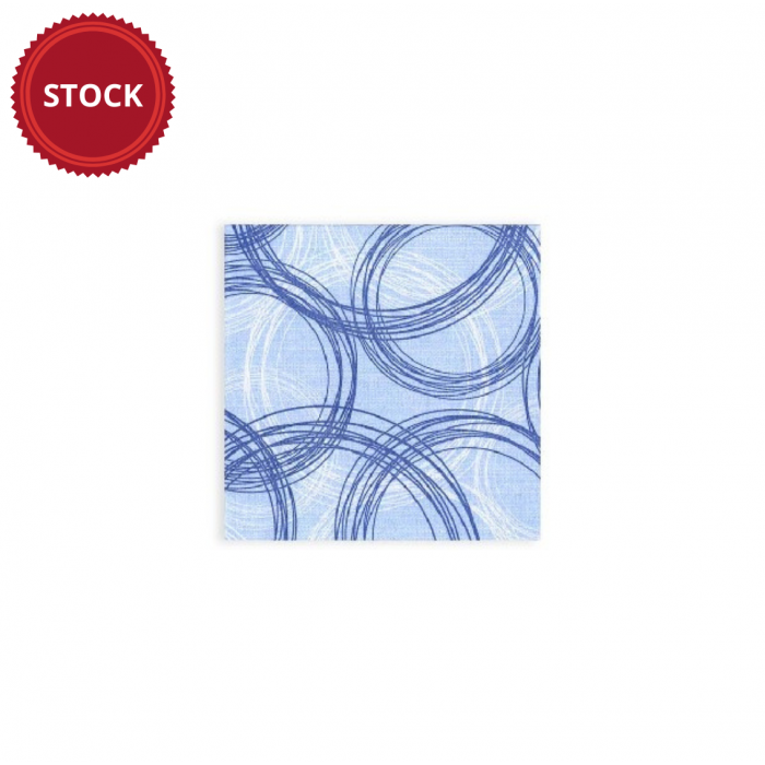 Tovagliolo-TnT-40x40-Monouso-Spunlace-Packservice-Micro-Round-Blue