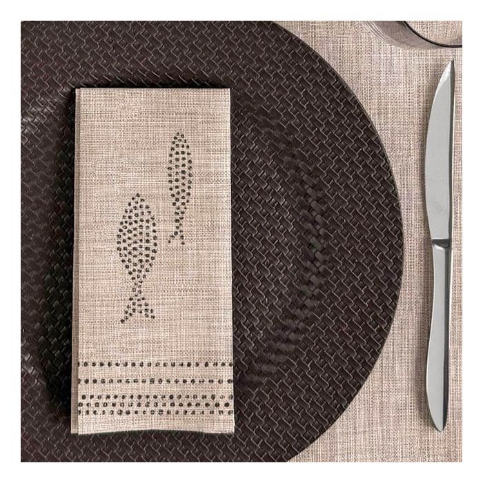 serviette-jetable-40x44-en-spunlace-packservice-micro-saline-600-pce-moka
