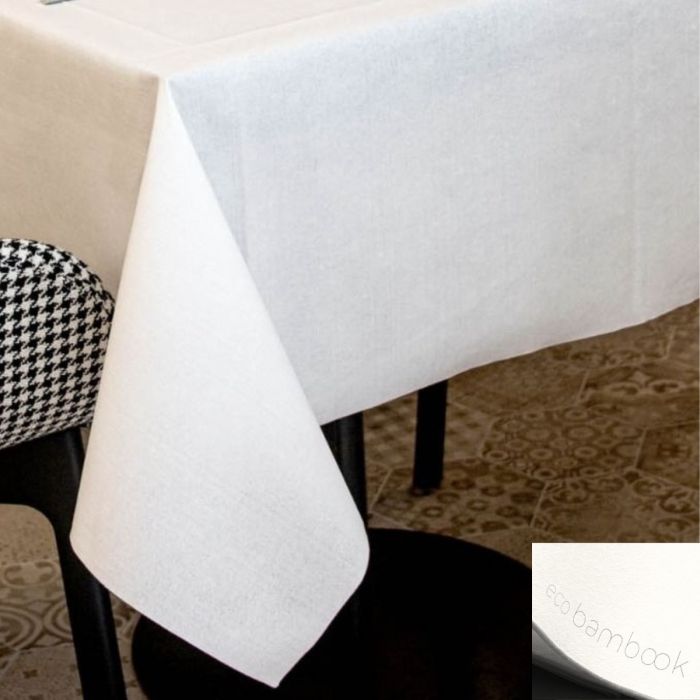 tovaglia-tnt-140x140-monouso-spunlace-premium-okay-eco-bambook-bianco-80-pz