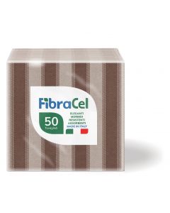 Tovagliolo TnT 40x40 Monouso in Airlaid Fibracel Portofino-Beige