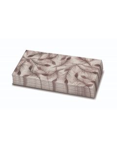 Tovaglia TnT 100x100 Monouso in Airlaid Fibracel Soffio-Corda//Cacao