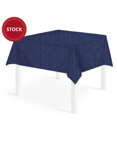 Square Tablecloth 150x150 cm Cloth Packservice Linette Blue