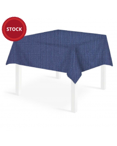 Tovaglia 150x150 Quadrata in Stoffa Packservice Monolin Blue Chiaro