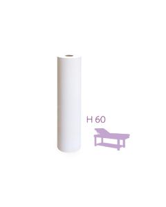 Beauty bed Paper Roll in pure cellulose Packservice H60 170 sheets Recyclable-AC60R