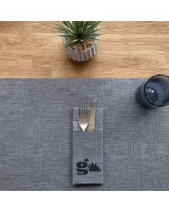 Personalized-Nonwoven-Disposable-Cutlery-Pouch-Napkin-32x40-Airlaid-Plus-Giò-Grey-7200-pcs