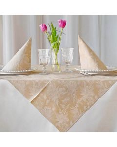 Einweg-Tischdecke-100x100-aus-Airlaid-Packservice-Plus-Celine-100-st-natürlich