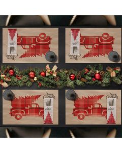 Tovaglietta-30x50-Monouso-Carta-Packservice-Onda-Kilt-Rosso