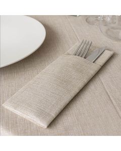 nonwoven-disposable-pocket-napkin-44x32-airlaid-packservice-plus-tasca-ella-dune