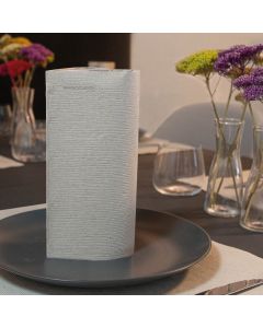 serviettes-en-papier-jetables-a-deux-plis-packservice-neutro-vague-44x44-AW44T-R