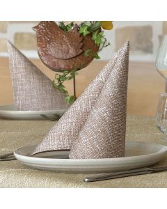 Einweg-Servietten-40x40-Airlaid-Packservice-Mono-Rudy-800-st-erde