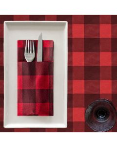 serviette-jetable-porte-couverts-40x40-airlaid-packservice-refuge-rouge-compostables