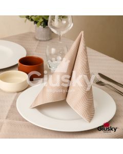 Serviette-Jetable-40x40-Airlaid-Fibracel-Spiga-Cacao