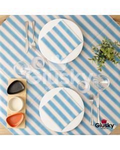 Einweg-Tischdecke-100x100-Airlaid-Fibracel-Portofino-blau